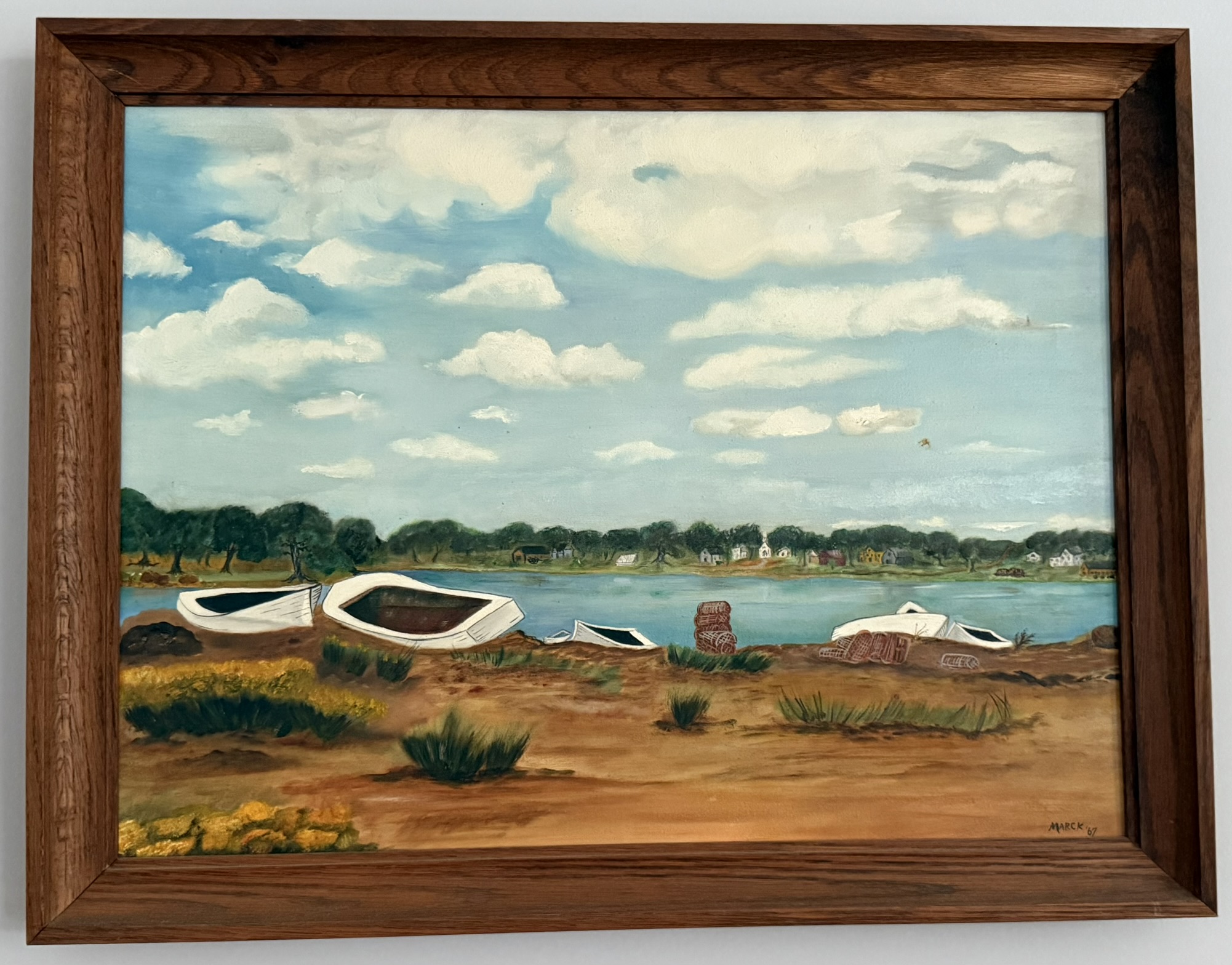A painting of boats in a lake

AI-generated content may be incorrect.